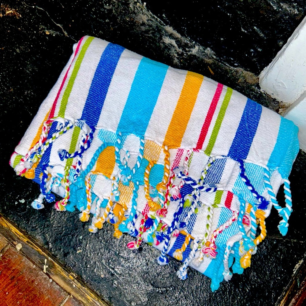 Turkish Striped Beach Towel